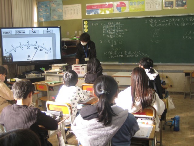 ５年理科の学習の写真