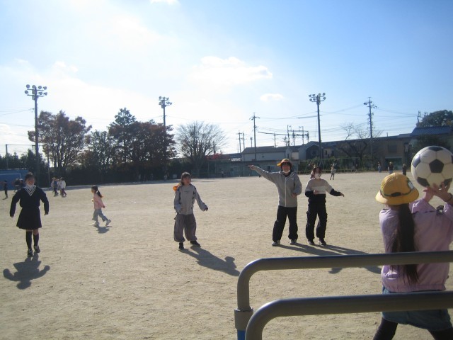 サッカー遊びの写真