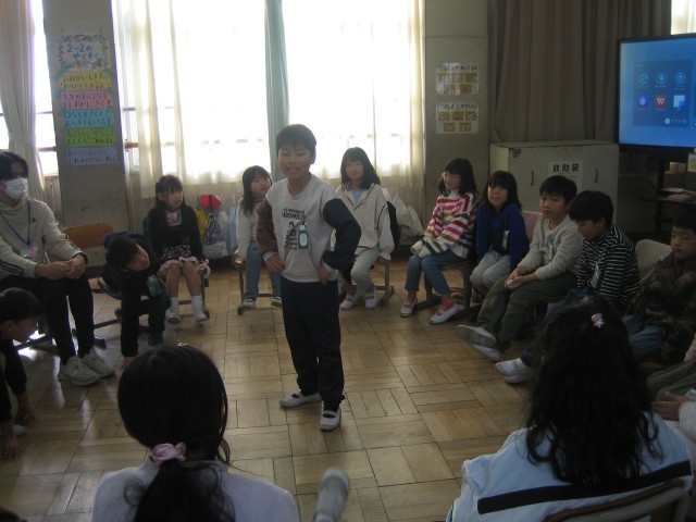 2年生のお楽しみ会の写真