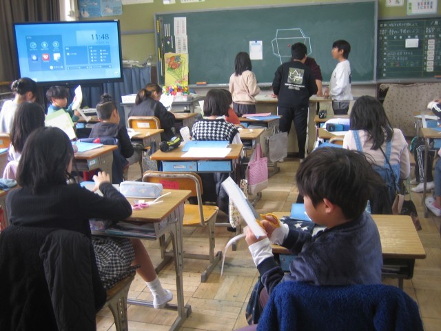 4年学習発表会の準備の写真２