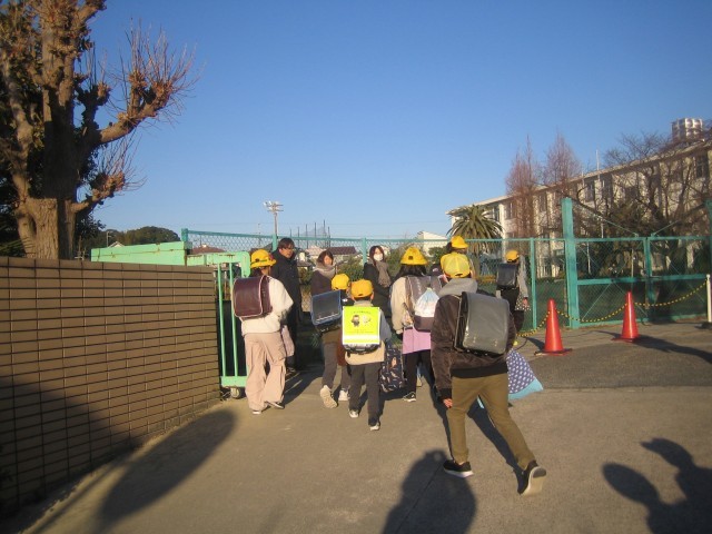 あいさつ運動の写真