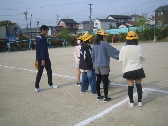 運動委員の様子