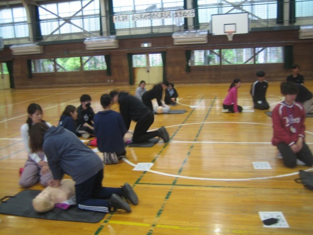 心肺蘇生法の講習