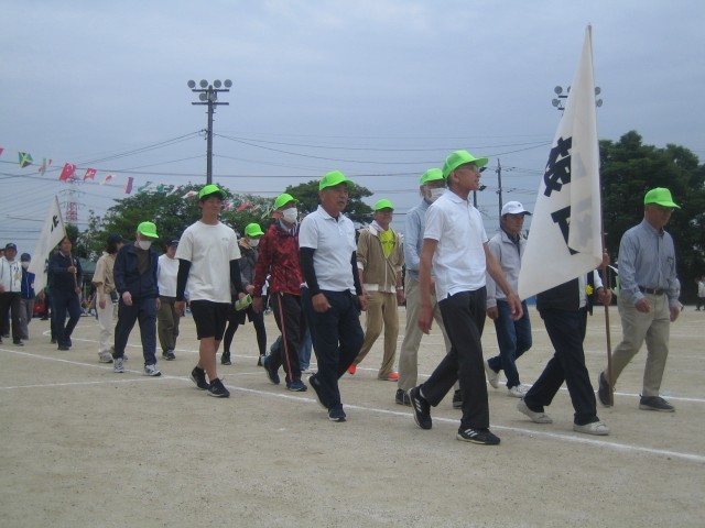 選手入場