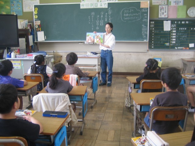 3年1組読み聞かせ