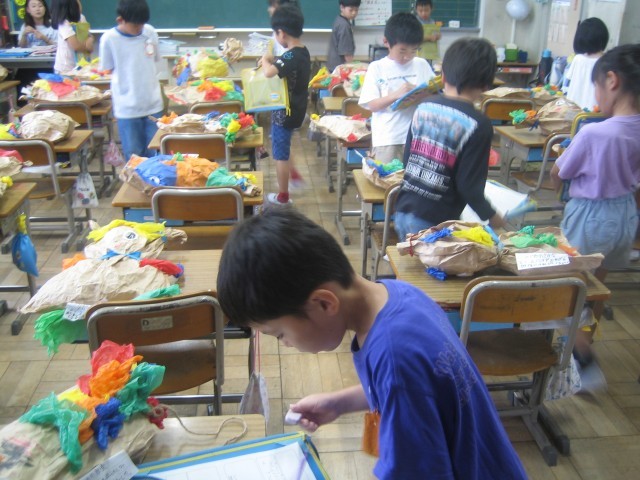 2年図画工作の鑑賞授業