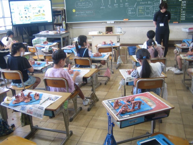 3年生図画工作