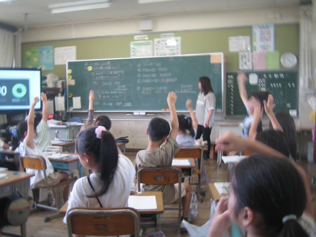 3年生算数の授業