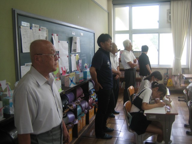 学校評議員会の様子