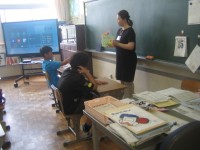 あすなろ学級読み聞かせ