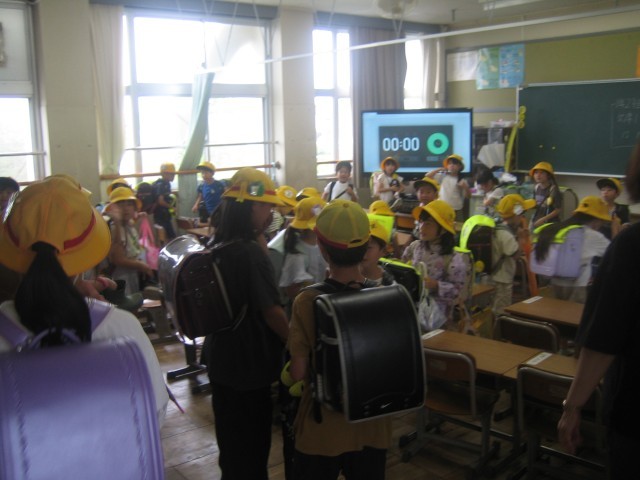 1学期末通学団会