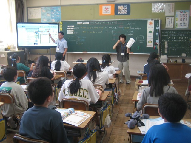 6年英語授業