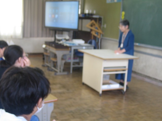 5年1組読み聞かせ