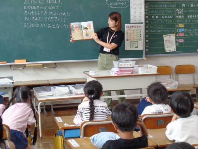 1年2組読み聞かせ