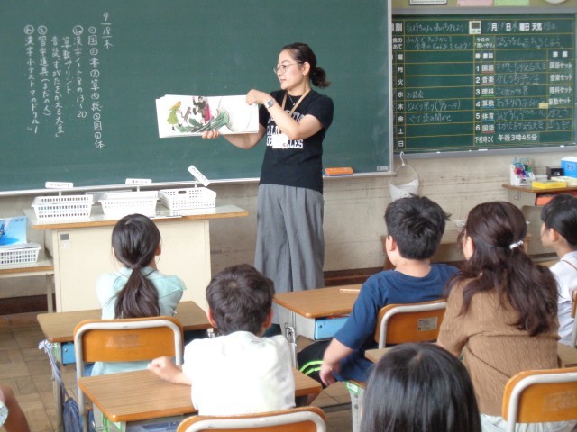 3年3組読み聞かせ