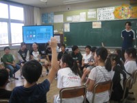 5年生　朝の神田トーク
