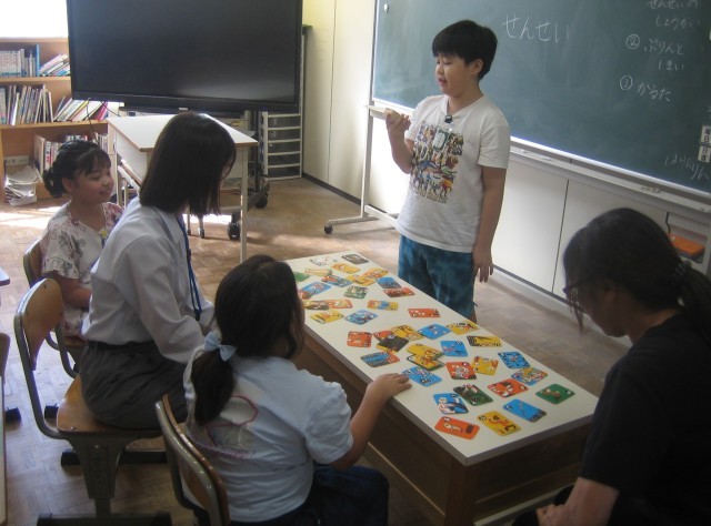 あすなろ学級かるたとり