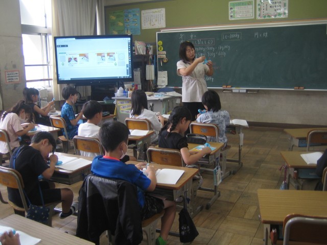 3年算数授業