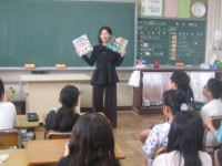 4年1組読み聞かせ