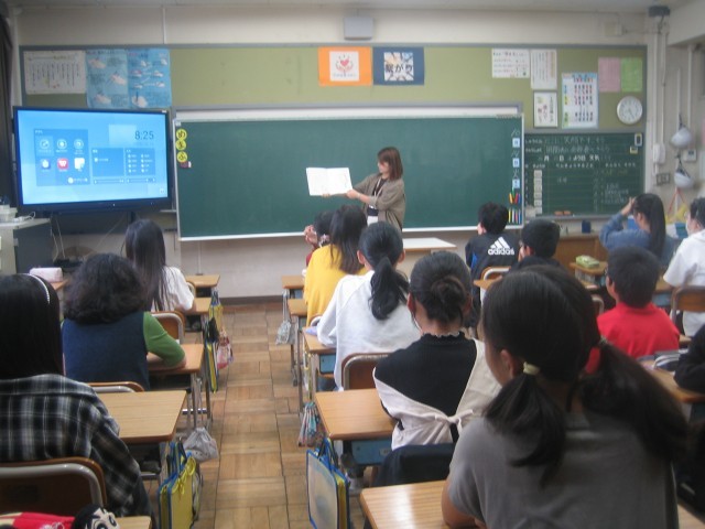 6年1組読みきかせ