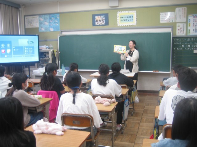 6年2組読みきかせ