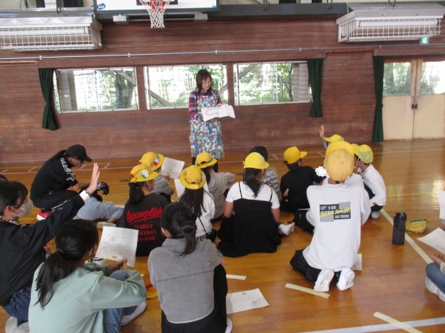 運動会準備　保健