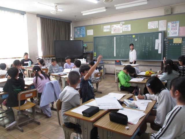 5年生国語授業　