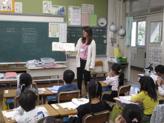 1年2組読み聞かせ