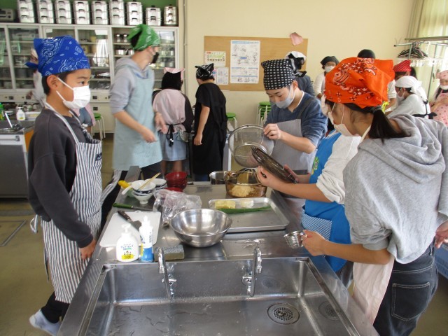 5年調理実習