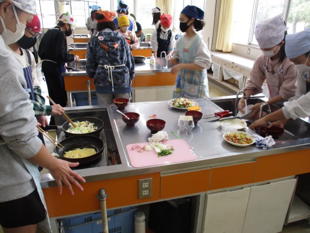 6年調理実習１