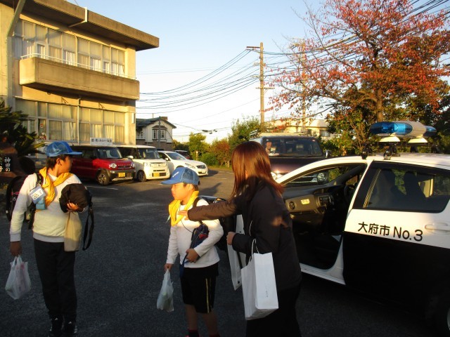 防犯少年団パトロール