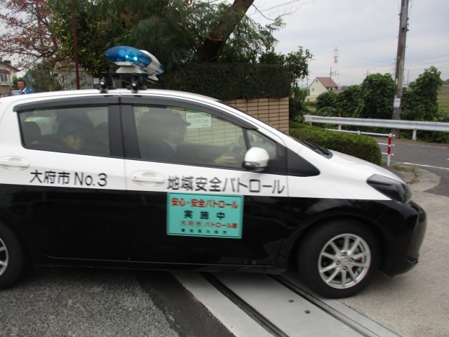 防犯少年団パトロール１