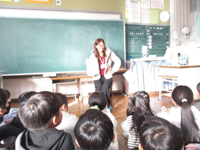 ２年１組読み聞かせ