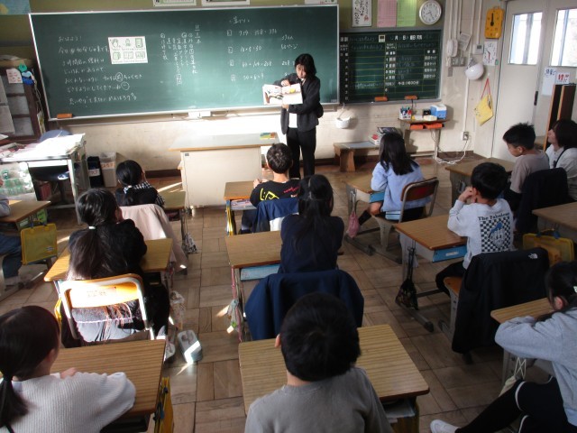 3年3組読み聞かせ