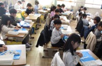 1年図工　粘土遊び