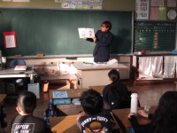 4年1組読み聞かせ