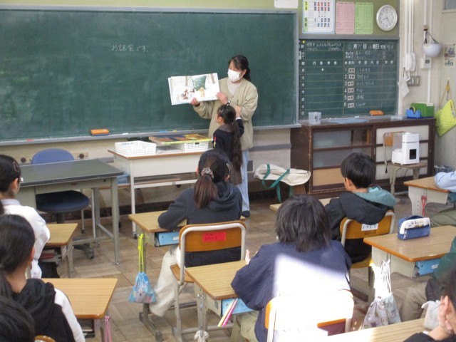 5年3組読み聞かせ