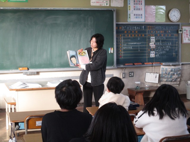 5年１組読み聞かせ