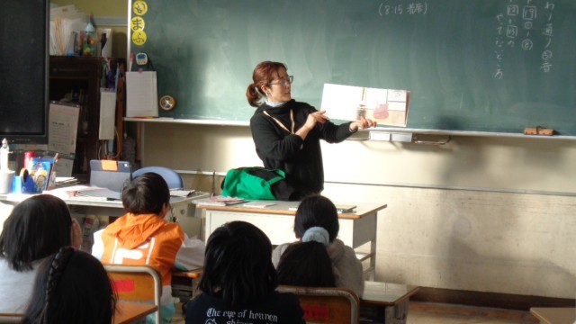 3年1組読み聞かせ