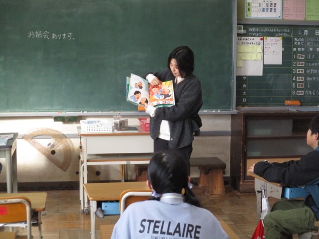 5年3組読み聞かせ