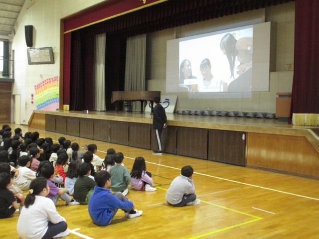 朝会での指導(情報モラル)２