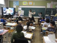 2年図画工作　版画