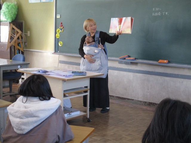 5年1組読み聞かせ