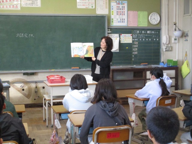5年3組読み聞かせ