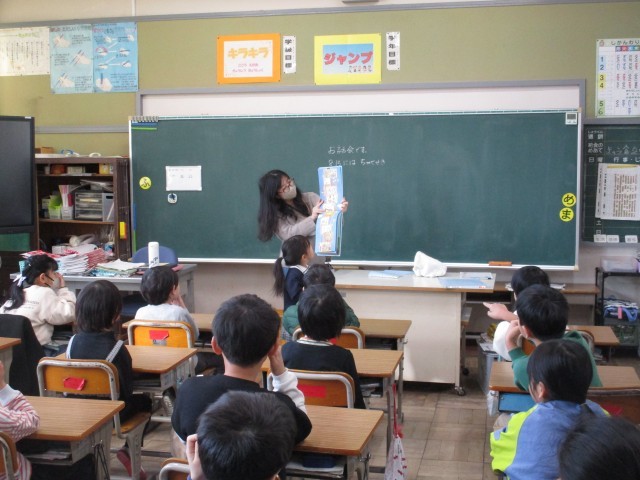 ２年２組読み聞かせ