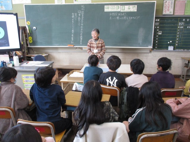 3年2組読み聞かせ