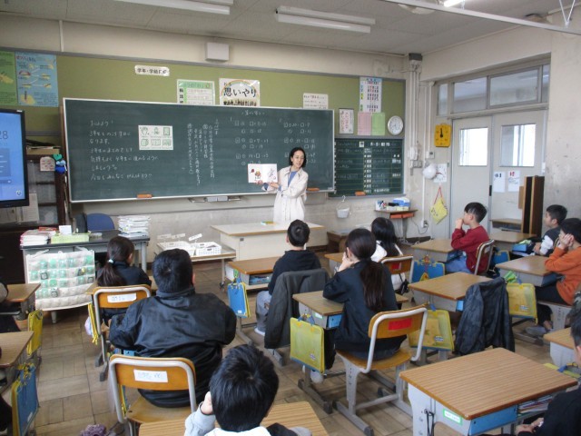 3年3組読み聞かせ