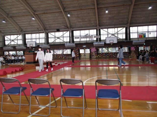 卒業式総合練習２