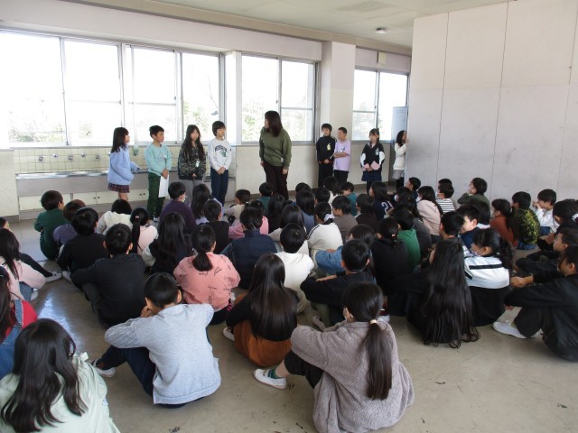 3年生　お楽しみ会のルール話し合い