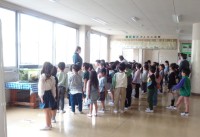 1年生並び方練習